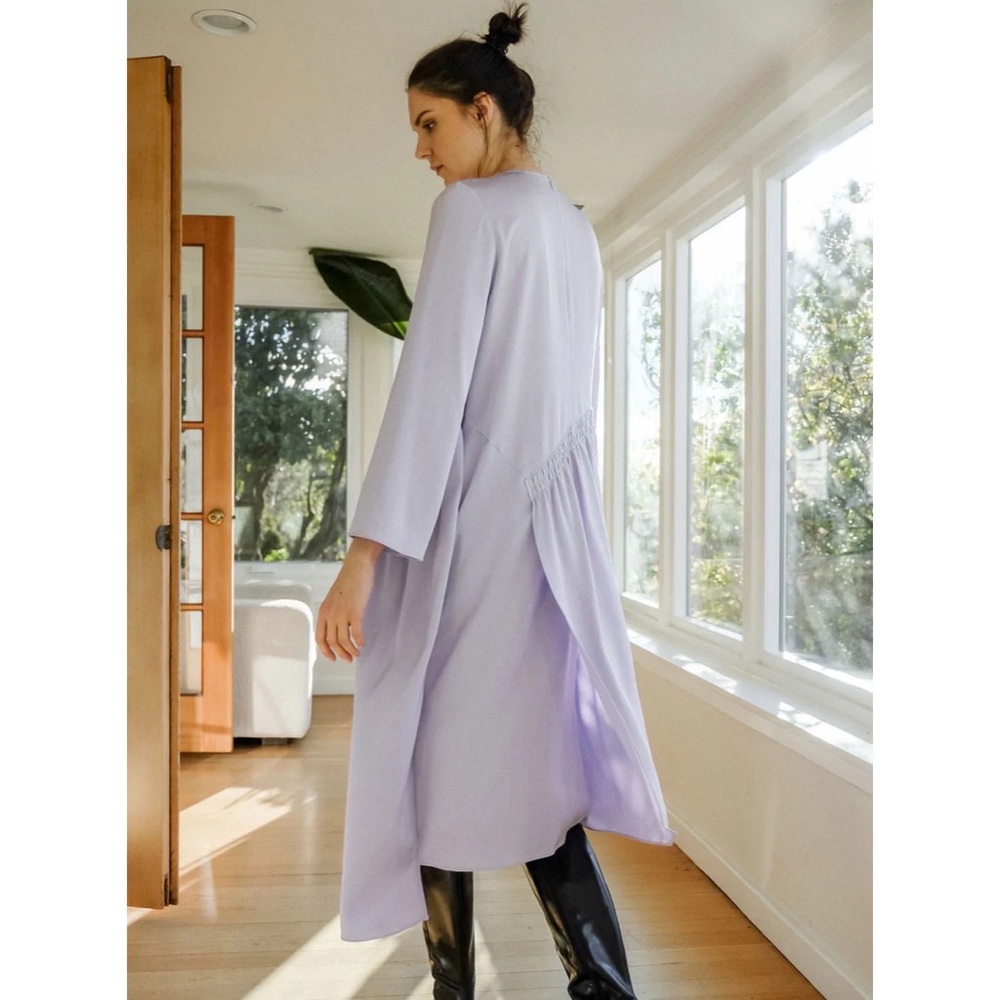 NWT Stine Goya Ilona dress in lilac - Picture 4 of 10
